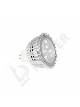 Power LED reflektor MR16 12V/6W, teplá biela
