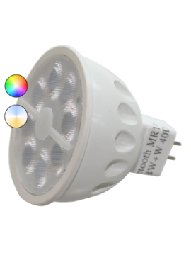 Power LED MR16, 12 V AC, 5 W, RGB, SMART