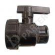 Plastový guľový ventil 3/4" FF